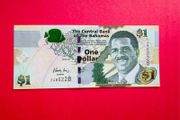 Bahamas   1  DOLLAR  2008 . Pick  71 .  Uncirculated