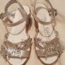 girls silver sandals Image 2