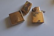 Solid Brass Zippo 1995 lighter unfired