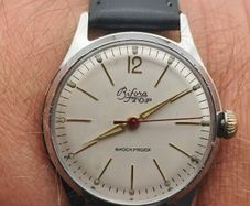 Vintage Bifora TOP  German Mechanical Watch 1950s/60s  Serviced