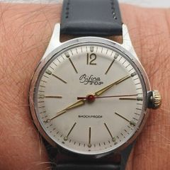 Vintage Bifora TOP  German Mechanical Watch 1950s/60s  Serviced