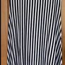 Ladies Navy Striped Dress, Made in Italy Image 2