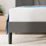 Double Bed Frame  Bed 135 x 190 cm  30cm Height  Upholstered platform bed Image 5