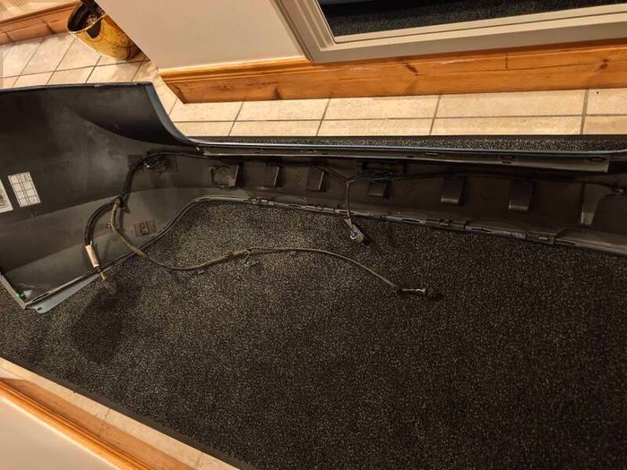 Volvo S60 2017 Rear Bumper without diffuser