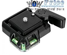 2043 Camera Tripod Quick Release Plate Double Insurance Button