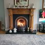 Fireplace with hearth, surround, mantlepiece Image 2