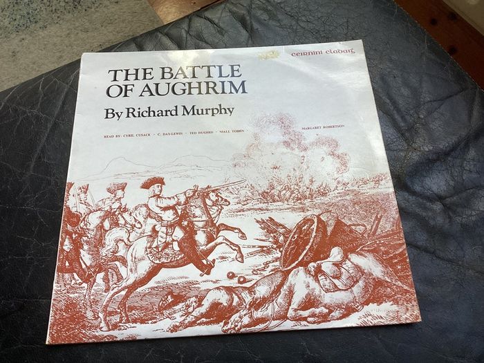 Rare Vintage Irish Vinyl The Battle of Aughrim by Richard Murphy LP
