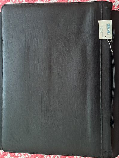 Expanding Leather Briefcase by TopTrend - New Old Stock