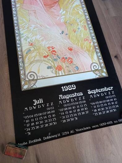 Alphonse Mucha Silkscreen Prints Art Nouveau