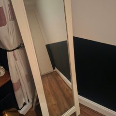wooden mirror