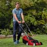 Electric Lawnmower -- 32cm Cutting Width, 30L Grass Box, 3 Cutting Height Levels -- Lightweight, Walk-Behind Lawn Mower For Small Gardens (FREE POSTAGE) Image 6