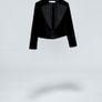 Zara Velvet Jacket With Contrast Lapels Image 8