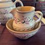 Nicholas Mosse Lavender limited edition from USA.  New Tea set.  . A tea pot , large mug , creamer and sugar bowl Image 5