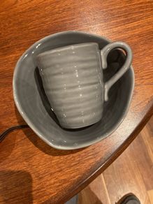 Paul Costelloe Living Grey Bowl and matching mug