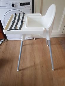 Ikea antelope high chair with tray