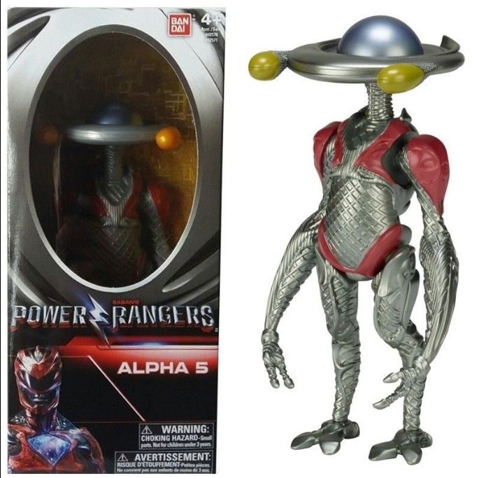 BRAND NEW Power Rangers 30cm Alpha 5 Action Figure