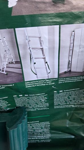 aluminium multi function ladder
