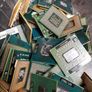 50 Intel AMD laptop CPU - possible reuse, gold recovery... Image 2