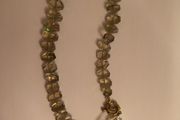 Lemon quartz necklace