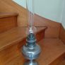 Antique French stainless steel lamp works Image 3