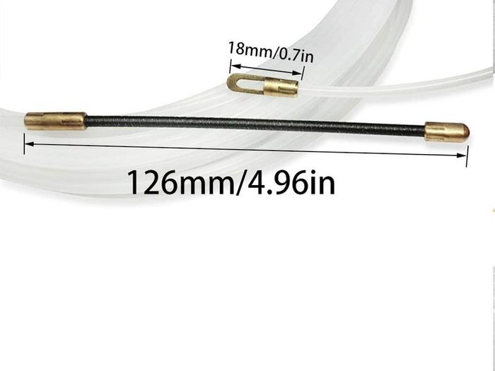Electrical Wire Threader Cable Running Puller Long 15M Width 3mm