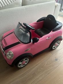 Pink Mini Cooper S Ride On Car
