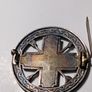 1887 Double Florin, Silver brooch. Image 6