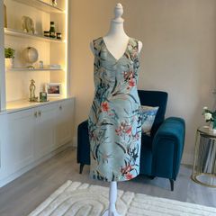 ladies Beautiful Ladies Green Midi Dress from Monsoon Size UK 10 / EU 38idi dress