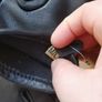 BNWT - leather black gloves Image 2