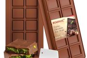 Brand New ROMANVIC Chocolate Mold Silicone Deep, Dubai Chocolate Mold, 2 Pieces Silicone Mold and Spatula,
