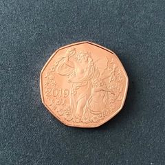 Austria 2019 Five Euro Angels