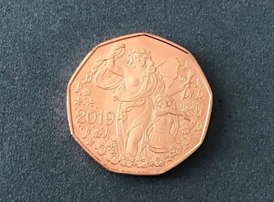 Austria 2019 Five Euro Angels