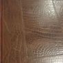 Karl springer style genuine crocodile waterfall table usa 70s Image 4