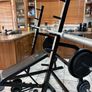 Olympic Large Squat Rack, Weight Bench, Weights, Bars + More, Great Set Up, All You Need!!! Image 4
