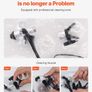 Stand Airless Paint Sprayer, 750W 3000PSI High Efficiency Electric Airless Sprayer, Fine And Even Painting Effect, Handheld Paint Sprayers for Home Interior and Exterior Furniture and Fences Image 7