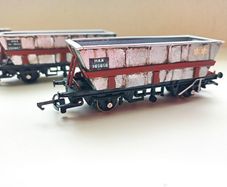 Model  Railway  Br. Haa  Hopper  Wagons