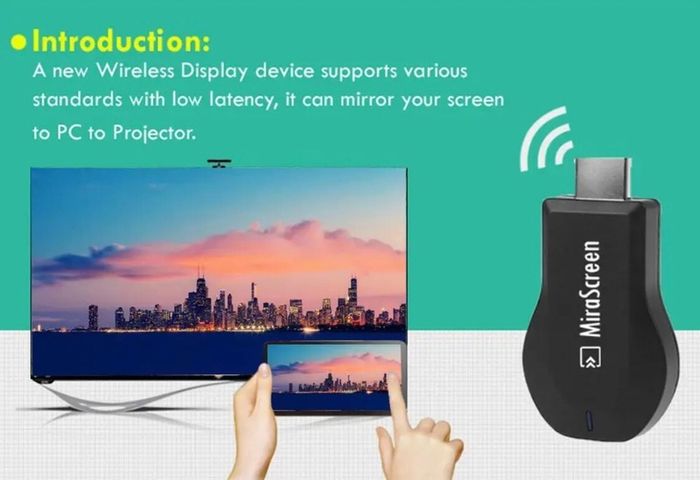 Anycast Chromecast TV HDMI Dongle MX PRO Miracast Wifi Receiver