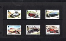 1992 Jersey Vintage Cars Commemorative Stamps Presentation Pack