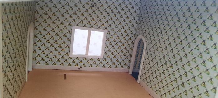 Vintage Retro 1980s Furnished Caroline's Home Dolls House