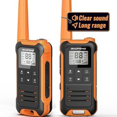 Walkie Talkies Long Range Walkie Talkie for Adults  FRS Radio Walky Talky Two Way Radio with NOAA Weather Alert Flashlight for Hiking Camping Trip