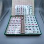 Vintage Mah Jong Set - Brocade Case with Poly-plastic Pieces - Sealed Image 7