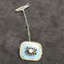 Vintage Art Deco silver 800 brooch from the 1920s 1930s Image 9