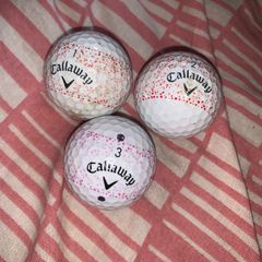 (3) Callaway supersoft golf balls