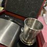 Drinks flask cups and cork screw Image 4