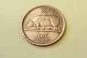 1966 Eire 1/2d Half Penny