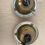 Brass & chrome ceiling lights with adjustable eyeball (2) Image 3