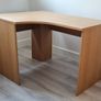 Wooden corner desk Image 2