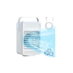 Brand New 4-in-1 Portable Air Cooler Fan 4-Speed Mist Humidifier Portable Air Conditioner