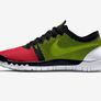 Nike Free Trainer 3.0 V4 Volt Team Red UK 11 / US 12 Image 3