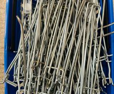 100 Pegboard Shop Display Hooks Large Quantity Available